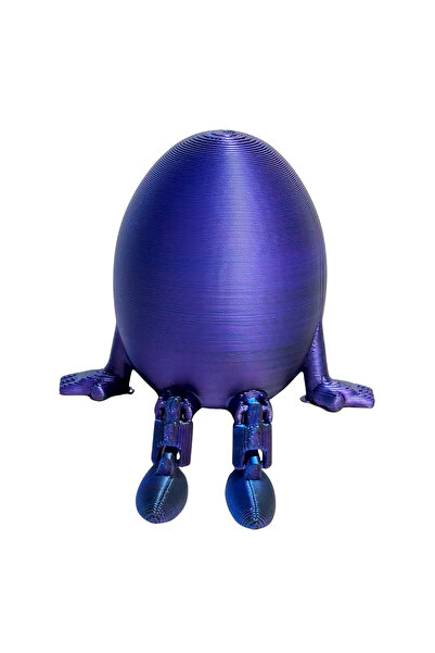 Fresh Candles Flexi Egg with Legs - 3D Print