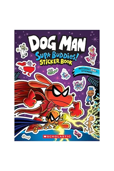 Scholastic Dog Man: Official Supa Buddies Sticker Book