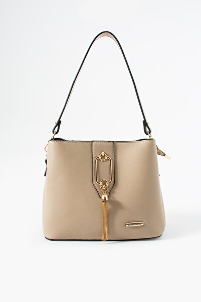 Sanmorris Women's Shoulder Strap Daily Use Crossbody Bag with Zipper Detail