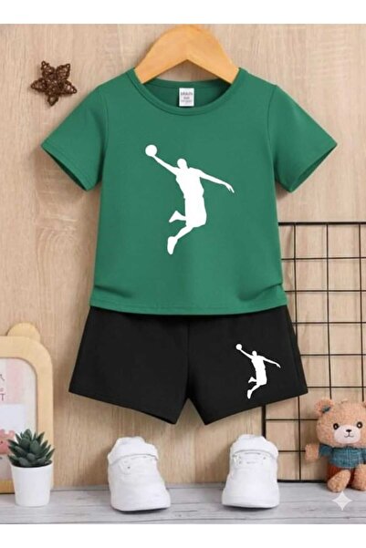 Nice Clothes ΚΑΛΟΚΑΙΡΙΝΟ ΠΑΙΔΙΚΟ ΣΕΤ ΜΠΛΟΥΖΑΚΙ-ΣΟΡΤΣ UNISEX (ΜΕ ΣΤΑΜΠΑ ΜΠΑΣΚΕΤ)