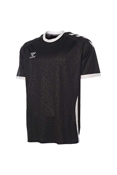 hummel Tricou negru pentru bărbați cu guler rotund Dream Training