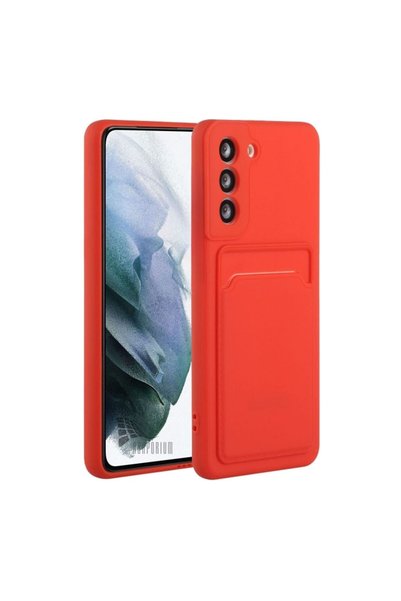 HANPORIUM Samsung Galaxy A16 Compatible Silicone Case with Card Holder, Camer...
