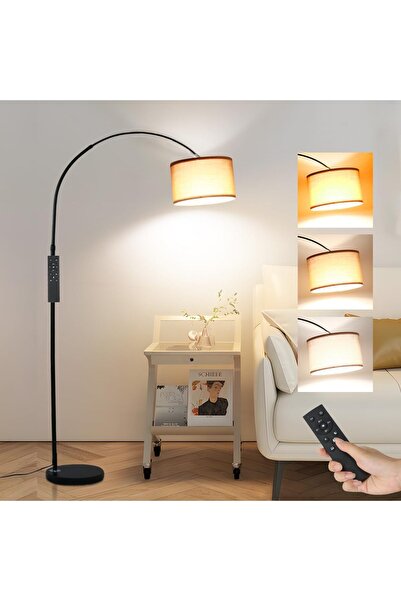 Dotail AURA Floor Lamp, 175 cm, metal, fabric shade, adjustable light (2700K–...