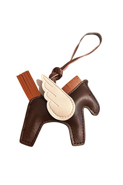 618 CONCEPT Leather Horse Figure Bag Accessory