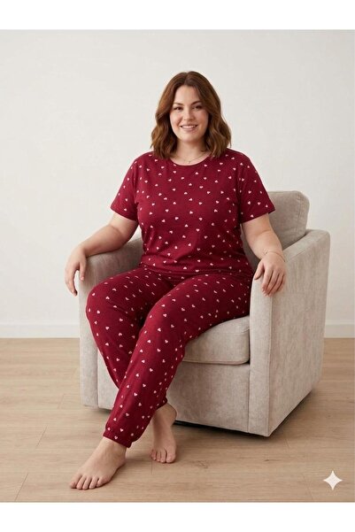sleeproom Plus Size Summer Women's Pajama Set