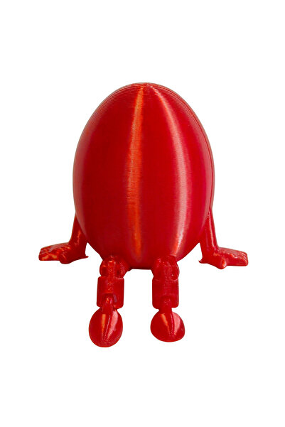 Fresh Candles Flexi Egg with Legs – 3D Print