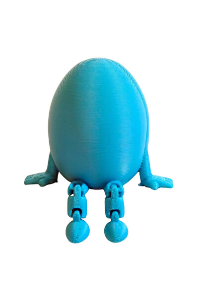 Fresh Candles Flexi Egg with Legs – 3D Print