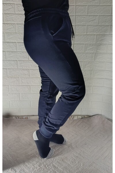 GOLSREY Comfortable Cut Women's Ribbed Leg Sweatpants (Regenerated Fabric)