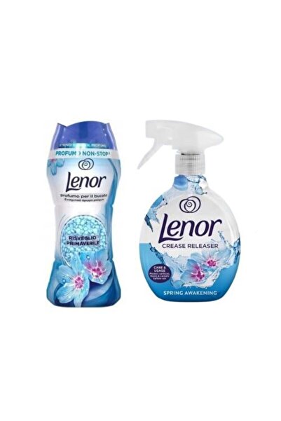 downy Lenor | Scented Beads + Fabric Spray and Wrinkle Remover and Static Rem...