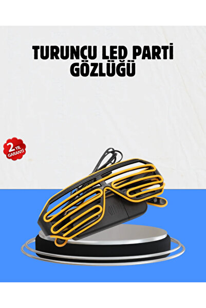 TeknoKapsül نظارات الحفلات المضيئة بتقنية LED التي تضيف اللون إلى الاحتفالات