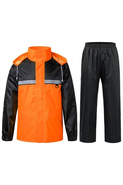 Dotail KTWOLEN αδιάβροχος εξοπλισμός μοτοσικλέτας, με ανακλαστικές λωρίδες, δ...