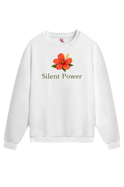 Rabona Fashion Silent Power Bloom – Φούτερ/Ζακέτα με λεπτομέρεια λουλουδιών (...