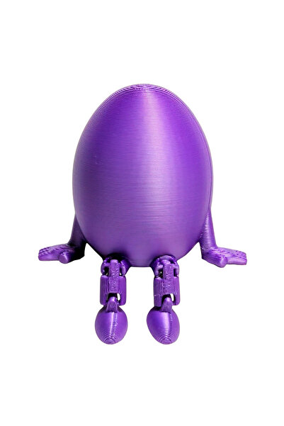 Fresh Candles Flexi Egg with Legs – 3D Print