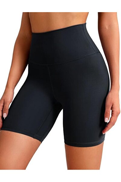 details BAYDI Women's Sports Shorts, size XS, high-waisted, elastic waistband...