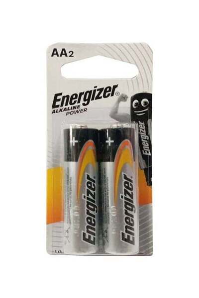 Energizer Alkaline AA Batteries - Pack Of 2