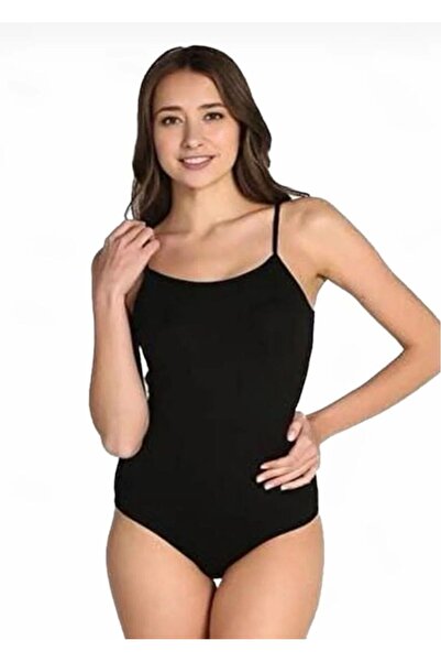 MODA Askılı Likralı Çıtçıtlı Badi