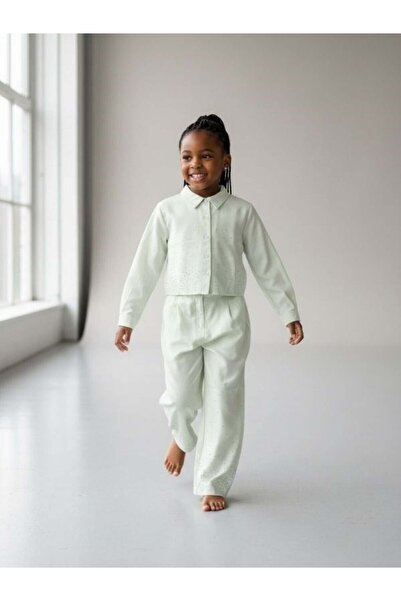 Zekids Κοριτσίστικο Σετ με Πέτρινη Λεπτομέρεια, Σχεδιασμός με Λεπτή Υφή, Σακά...