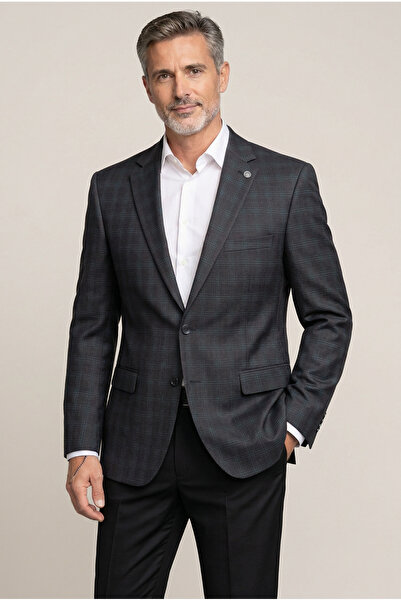 AtlasGiyim Men's Classic Cut Single Jacket (New Season)