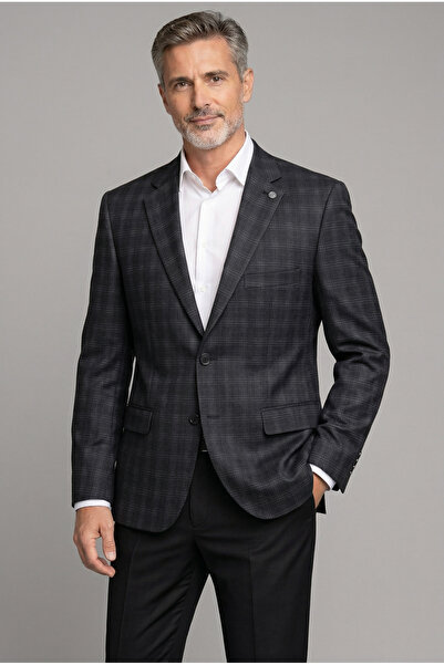 AtlasGiyim Men's Classic Cut Single Jacket (New Season)