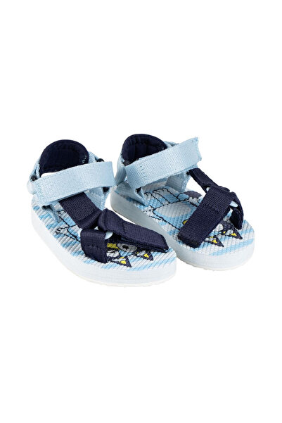 bluey Μπλε καθημερινά σανδάλια με σόλα βέλκρο