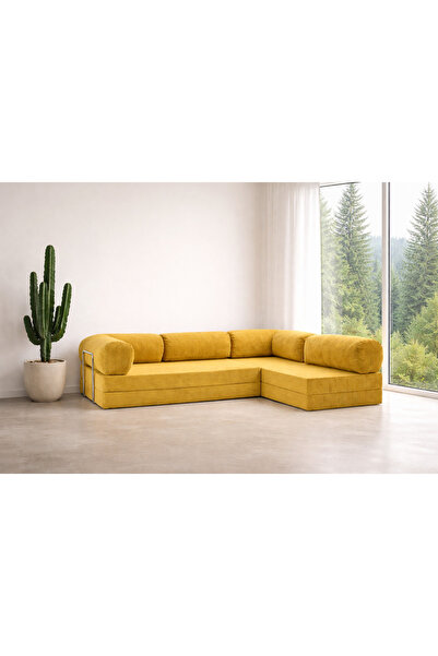 NESTİME Nestime® 300x200 cm Açık Köşe Modüler Sünger Koltuk Takımı