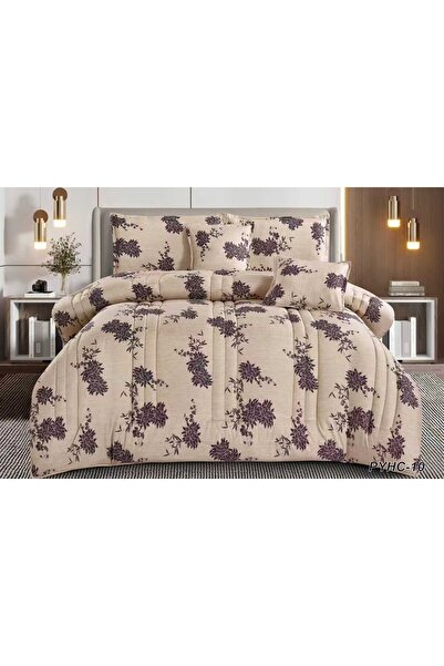 SFT Summer Tree Patterned Microfiber Bedspread and Bed Sheet Set 220*240cm
