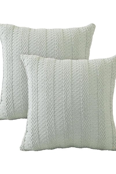 Dotail Set of 2 Artoid Mode decorative pillowcases, 45x45 cm, polyester, ligh...