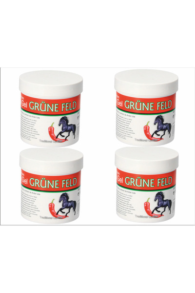Grünes Feld SET 6 x GEL PUTEREA CALULUI CU EXTRACT DE ARDEI IUTE, GRUNES FELD...