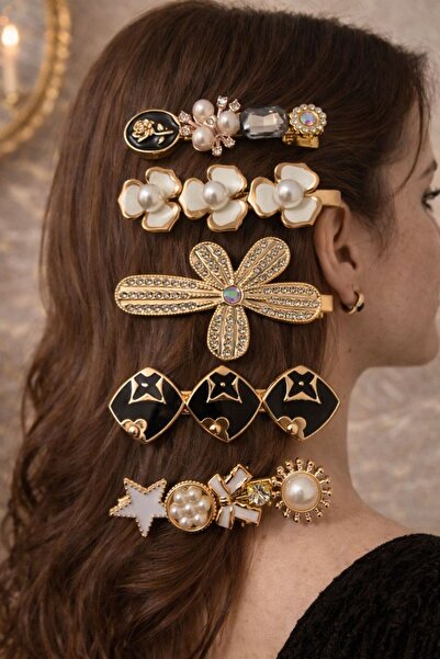 Accessories Σετ φουρκέτες μαλλιών Hei Black Glam Luxe