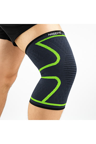 HASEPE Genunchieră sport elastică compresivă, suport pentru genunchi pentru m...