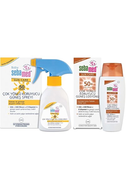 Sebamed Kids Baby Çok Yönlü Koruyucu Güneş Spreyi 200 ml SPF 50+ Normal Ciltl...