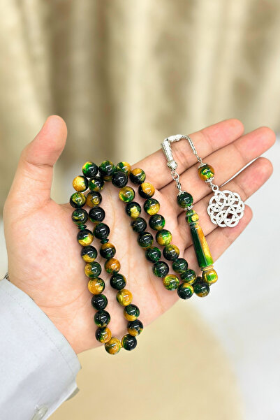 NAMAT Bakelite 45 count prayerbead rosary with stainless steel tassel