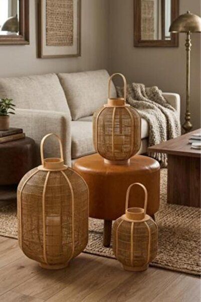 SPR فانوس الخيزران من ليلاك