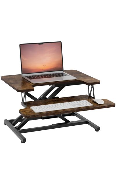 Dotail ERGOMAKER Adjustable Laptop Stand, Desk Attachment, Height Adjustable ...