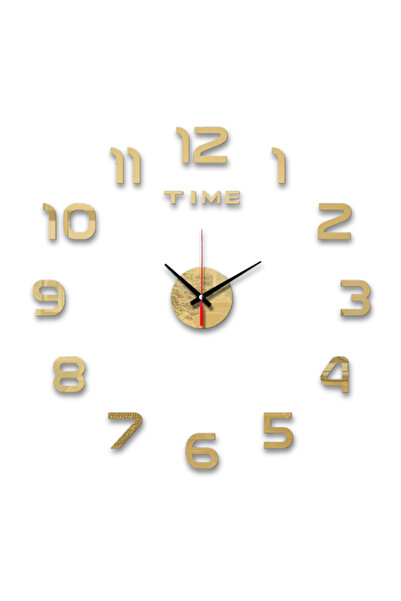 OEM Analog wall clock 60 cm, frameless, self-adhesive, silent mechanism