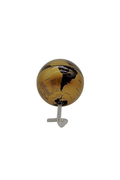 Otantik Çarşı Rotating Stand Globe Decor C1731 Black Color
