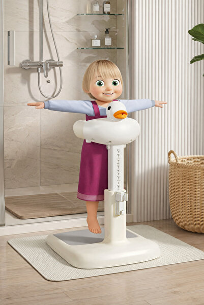 Myend Ergonomik Ördekli Bebek Banyo Küveti Ayarlanabilir Boy Kaymaz Taban