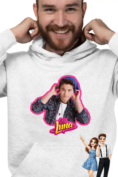 OEM Ανδρικό Φούτερ με κουκούλα Σόγια Λούνα Σάιμον Αλβάρεζ