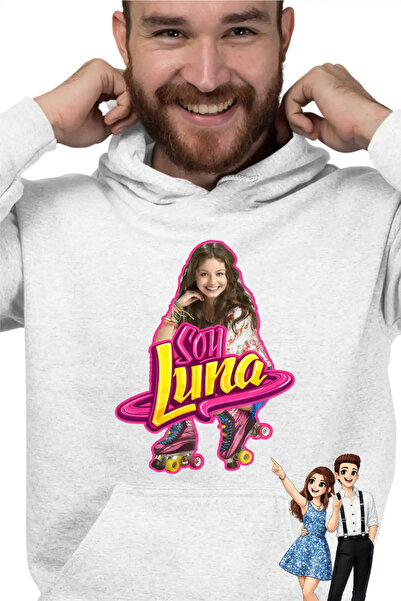 OEM Men's Hoodie Soy Luna Happy Life