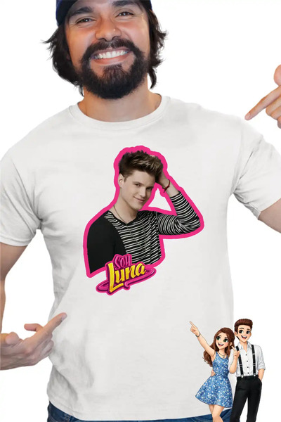 OEM Ανδρικό T-shirt Soy Luna Nicolas Navarro