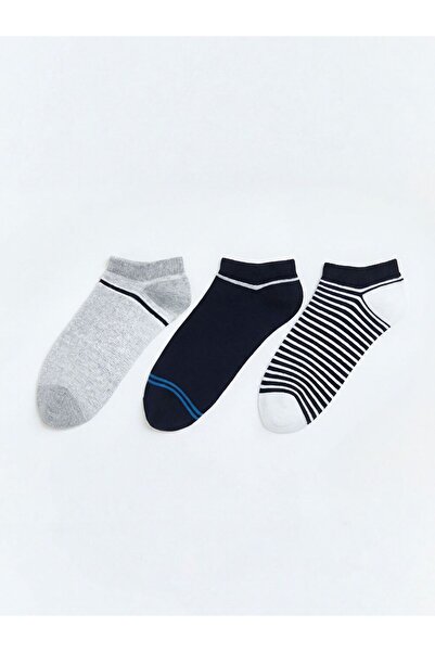 LC Waikiki Striped Boy's Booties Socks 3 pcs