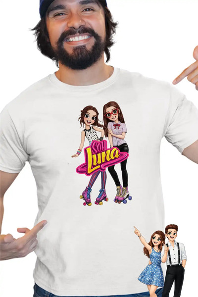 OEM Men's T-Shirt Soy Luna Nina Best Friends