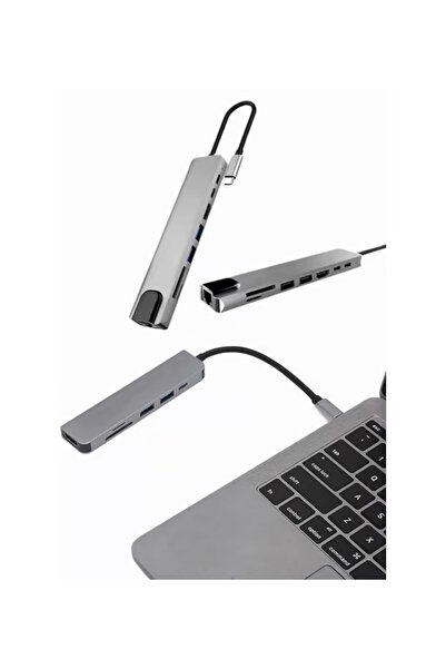 Corsair 8in1 USB Type-C HDMI Girişli USB Çoklayıcı - C81U