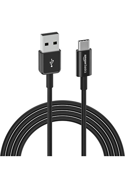 Amazon basics USB-C to USB-A 2.0 Fast Charger Cable, 480Mbps Speed, USB-IF Ce...