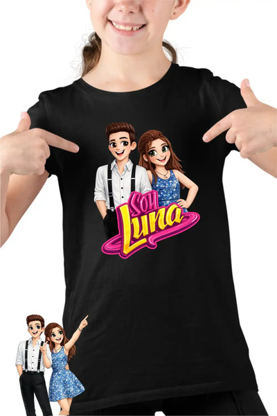 OEM Tricou Copii Fete Soy Luna Cartoon