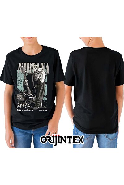 orijintex Παιδικό μπλουζάκι Nirvana Kurt Cobain
