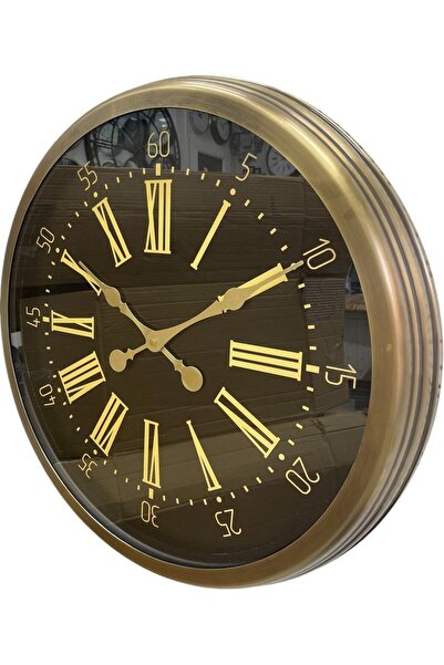 ForWhat 60cm Retro Motif Wall Clock for Office Home Office Gift