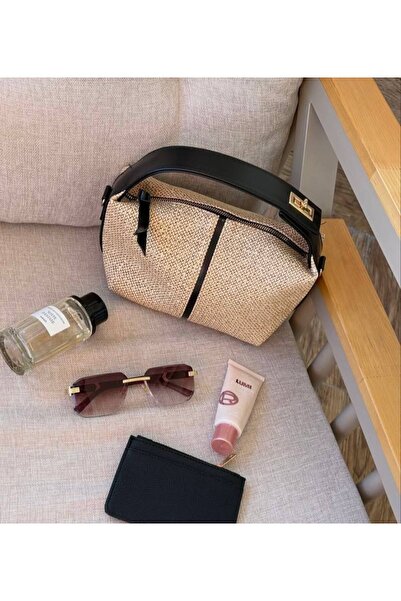 Marvelis Marla Lock Detailed Shoulder and Crossbody Women's Bag
