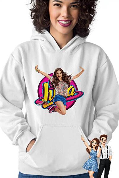 OEM Γυναικείο Φούτερ με κουκούλα Soy Luna Valente