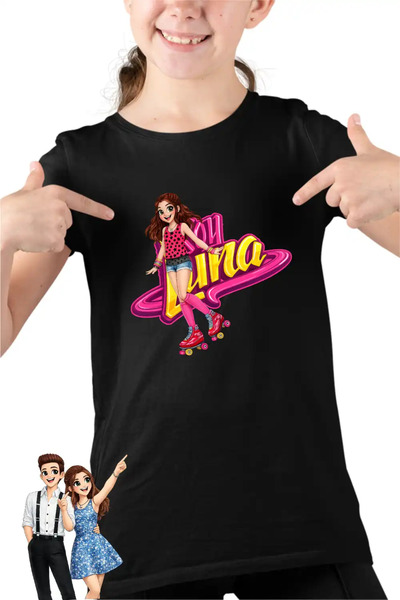 OEM Tricou Copii Fete Soy Luna Argentina